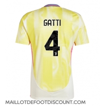 Maillot de football Réplique Juventus Federico Gatti #4 Extérieur 2024-25 Manche Courte
