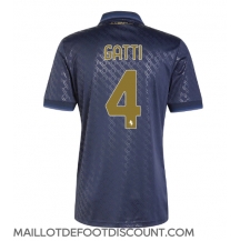 Maillot de football Réplique Juventus Federico Gatti #4 Troisième 2024-25 Manche Courte