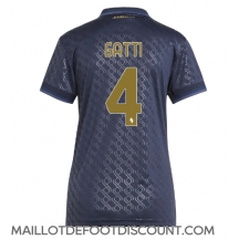 Maillot de football Réplique Juventus Federico Gatti #4 Troisième Femme 2024-25 Manche Courte