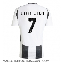 Maillot de football Réplique Juventus Francisco Conceicao #7 Domicile 2024-25 Manche Courte