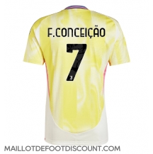 Maillot de football Réplique Juventus Francisco Conceicao #7 Extérieur 2024-25 Manche Courte