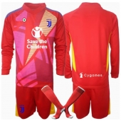 Maillot de football Réplique Juventus Gardien de but Domicile Enfant 2024-25 Manche Longue (+ Pantalon court)