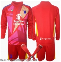 Maillot de football Réplique Juventus Gardien de but Domicile Enfant 2024-25 Manche Longue (+ Pantalon court)