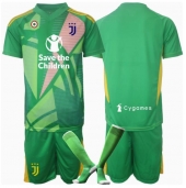 Maillot de football Réplique Juventus Gardien de but Extérieur Enfant 2024-25 Manche Courte (+ Pantalon court)