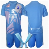Maillot de football Réplique Juventus Gardien de but Troisième Enfant 2024-25 Manche Courte (+ Pantalon court)