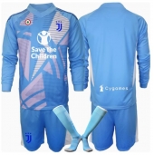 Maillot de football Réplique Juventus Gardien de but Troisième Enfant 2024-25 Manche Longue (+ Pantalon court)
