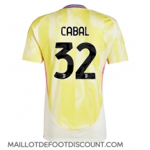 Maillot de football Réplique Juventus Juan Cabal #32 Extérieur 2024-25 Manche Courte