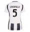 Maillot de football Réplique Juventus Manuel Locatelli #5 Domicile Femme 2024-25 Manche Courte
