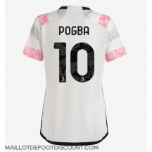 Maillot de football Réplique Juventus Paul Pogba #10 Extérieur Femme 2023-24 Manche Courte