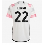 Maillot de football Réplique Juventus Timothy Weah #22 Extérieur 2023-24 Manche Courte