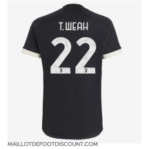 Maillot de football Réplique Juventus Timothy Weah #22 Troisième 2023-24 Manche Courte