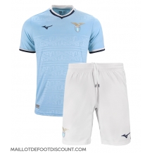 Maillot de football Réplique Lazio Domicile Enfant 2024-25 Manche Courte (+ Pantalon court)