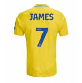 Maillot de football Réplique Leeds United Daniel James #7 Extérieur 2024-25 Manche Courte