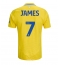 Maillot de football Réplique Leeds United Daniel James #7 Extérieur 2024-25 Manche Courte