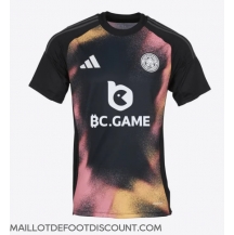 Maillot de football Réplique Leicester City Extérieur 2024-25 Manche Courte