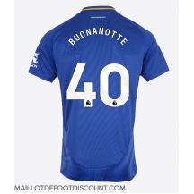 Maillot de football Réplique Leicester City Facundo Buonanotte #40 Domicile 2024-25 Manche Courte