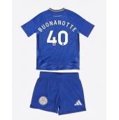 Maillot de football Réplique Leicester City Facundo Buonanotte #40 Domicile Enfant 2024-25 Manche Courte (+ Pantalon court)