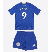 Maillot de football Réplique Leicester City Jamie Vardy #9 Domicile Enfant 2024-25 Manche Courte (+ Pantalon court)