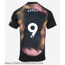 Maillot de football Réplique Leicester City Jamie Vardy #9 Extérieur 2024-25 Manche Courte