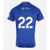 Maillot de football Réplique Leicester City Oliver Skipp #22 Domicile 2024-25 Manche Courte