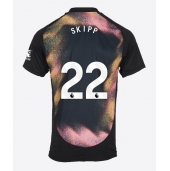 Maillot de football Réplique Leicester City Oliver Skipp #22 Extérieur 2024-25 Manche Courte