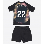 Maillot de football Réplique Leicester City Oliver Skipp #22 Extérieur Enfant 2024-25 Manche Courte (+ Pantalon court)