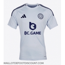 Maillot de football Réplique Leicester City Troisième 2024-25 Manche Courte