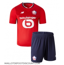Maillot de football Réplique Lille OSC Domicile Enfant 2024-25 Manche Courte (+ Pantalon court)