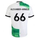Maillot de football Réplique Liverpool Alexander-Arnold #66 Extérieur 2023-24 Manche Courte