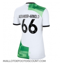 Maillot de football Réplique Liverpool Alexander-Arnold #66 Extérieur Femme 2023-24 Manche Courte