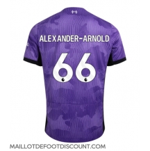 Maillot de football Réplique Liverpool Alexander-Arnold #66 Troisième 2023-24 Manche Courte