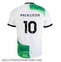 Maillot de football Réplique Liverpool Alexis Mac Allister #10 Extérieur 2023-24 Manche Courte