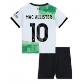 Maillot de football Réplique Liverpool Alexis Mac Allister #10 Extérieur Enfant 2023-24 Manche Courte (+ Pantalon court)