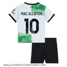 Maillot de football Réplique Liverpool Alexis Mac Allister #10 Extérieur Enfant 2023-24 Manche Courte (+ Pantalon court)