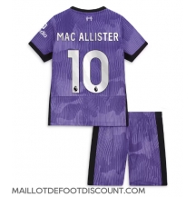 Maillot de football Réplique Liverpool Alexis Mac Allister #10 Troisième Enfant 2023-24 Manche Courte (+ Pantalon court)