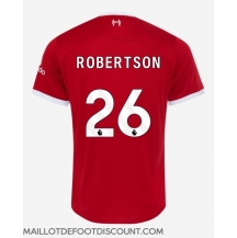 Maillot de football Réplique Liverpool Andrew Robertson #26 Domicile 2023-24 Manche Courte