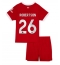 Maillot de football Réplique Liverpool Andrew Robertson #26 Domicile Enfant 2023-24 Manche Courte (+ Pantalon court)