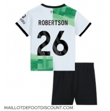 Maillot de football Réplique Liverpool Andrew Robertson #26 Extérieur Enfant 2023-24 Manche Courte (+ Pantalon court)