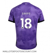 Maillot de football Réplique Liverpool Cody Gakpo #18 Troisième 2023-24 Manche Courte