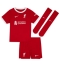 Maillot de football Réplique Liverpool Darwin Nunez #9 Domicile Enfant 2023-24 Manche Courte (+ Pantalon court)