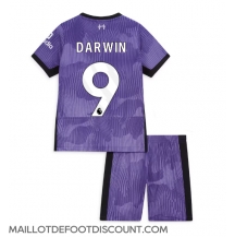 Maillot de football Réplique Liverpool Darwin Nunez #9 Troisième Enfant 2023-24 Manche Courte (+ Pantalon court)