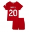 Maillot de football Réplique Liverpool Diogo Jota #20 Domicile Enfant 2023-24 Manche Courte (+ Pantalon court)