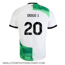 Maillot de football Réplique Liverpool Diogo Jota #20 Extérieur 2023-24 Manche Courte