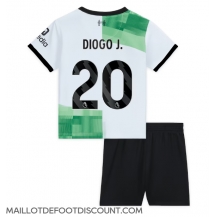 Maillot de football Réplique Liverpool Diogo Jota #20 Extérieur Enfant 2023-24 Manche Courte (+ Pantalon court)