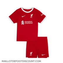 Maillot de football Réplique Liverpool Domicile Enfant 2023-24 Manche Courte (+ Pantalon court)