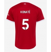 Maillot de football Réplique Liverpool Ibrahima Konate #5 Domicile 2023-24 Manche Courte