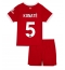 Maillot de football Réplique Liverpool Ibrahima Konate #5 Domicile Enfant 2023-24 Manche Courte (+ Pantalon court)