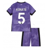 Maillot de football Réplique Liverpool Ibrahima Konate #5 Troisième Enfant 2023-24 Manche Courte (+ Pantalon court)