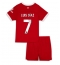 Maillot de football Réplique Liverpool Luis Diaz #7 Domicile Enfant 2023-24 Manche Courte (+ Pantalon court)