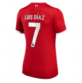 Maillot de football Réplique Liverpool Luis Diaz #7 Domicile Femme 2023-24 Manche Courte